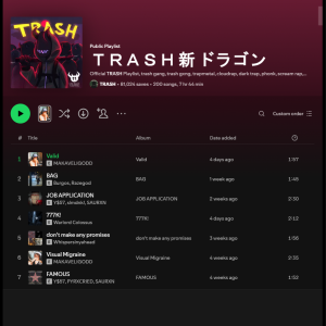 SPOTIFY placment